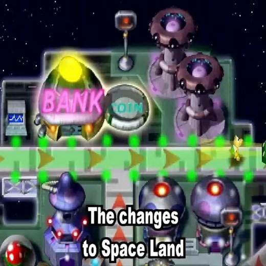 The Changes To Space Land In Mario Party Superstars #marioparty