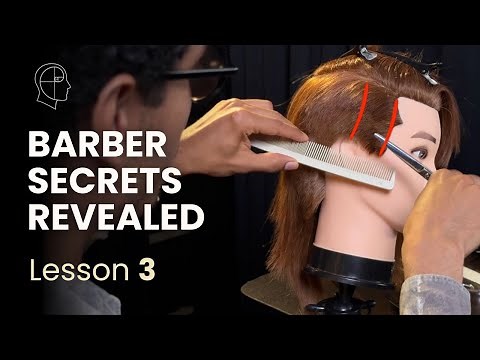 Barber Course – Lesson 3: How to do Scissor-over-Comb (Full Practical Guide) | UBarber Academy