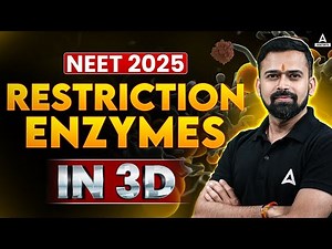 What is a Restriction Enzyme? 3D Animation | Biotechnology Tools and Techniques | Vishal Sir