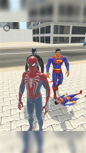 SPIDERMAN KILL SUPERMAN KID #shorts #shortsviral