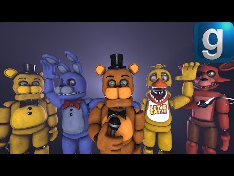 Gmod FNaF Marathon | Five Found Nights at Freddy's [1-9 Parts]