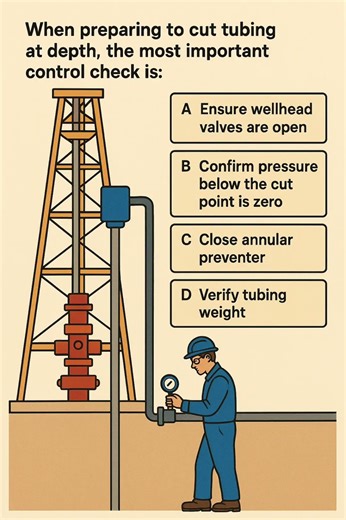 Tubing Cut in Workover Operations Q42 #drillinghse #workoveroperations