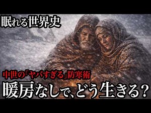 中世ヨーロッパの農民は、小氷期の極寒をどうやって生き延びたのか？最新研究が明かす、凍死しなかった人々の静かな生活戦略｜眠れる世界史【睡眠用】