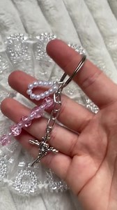 Pink Cross Key Ring, Girly, Gift for Teen-tween - Etsy Canada