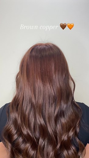 Stunning Brown Copper Hair Transformation Tutorial