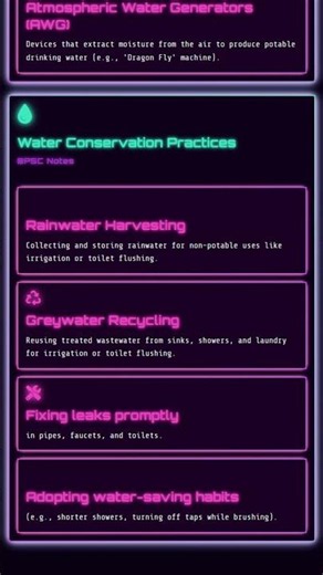 Domestic Water Conservation Practices and Water-Saving Appliances