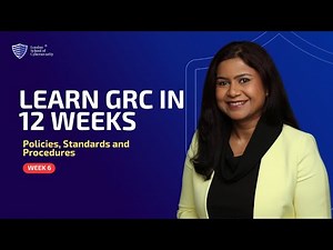 Writing Policies Standards and Processes (Week 6 of 12)