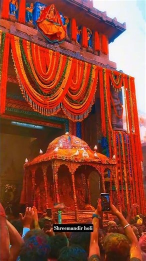 shreemandir holi#bahu jhulana re taro radhika main#trending song#jagannath dham puri#holi