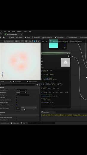 Ar π on Instagram: "First exploration in HLSL + Nodos [Material Shader] Software @unrealengine #hlsl #unrealengine5 #shaders"