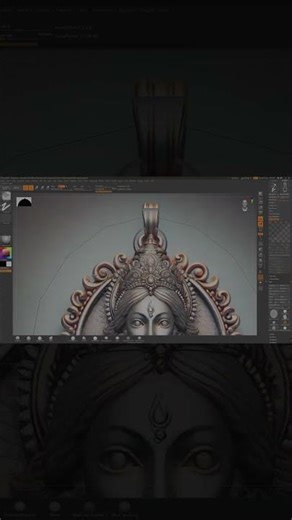 Zbrush class making crown 3D modeling