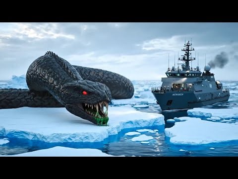 Gorillas and Godzilla battle the Giant Serpent: Code for the Terminator | Monster War. #godzilla