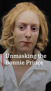 Death masks have been used to help recreate the face of Bonnie Prince Charlie. More: bbc.in/3smNYrb | BBC Scotland News