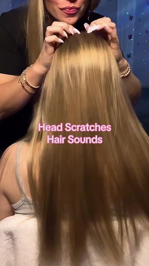 Visual ASMR Hair Play and Relaxing Hairbrushing Videos