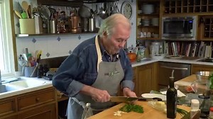 Video Recipe- Frogs’ Legs. OK, so he is actually doing chicken in the style of frogs legs. But wouldn’t it be fun to see him actually cook frogs legs, a specialty of his region in France just north of Lyon. Happy Friday, and happy cooking! . . #jacquespepin #cook | Jacques Pépin Foundation