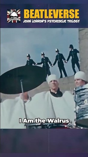 I Am The Walrus 1 - John Lennon's Psychedelic Trilogy #thebeatles #albumcover #beatles