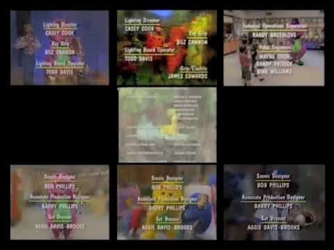Barney Remix Credits With Audio Low Tone Kids WB! Song Mashup