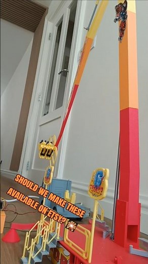 absolutely insane booster 3D printed 1.2M tall! #kirmes #kermis #booster #viral #huge