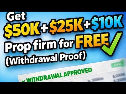 Free $50K + $25K Instant Funded Account | Withdrawal Proof | No KYC | 2026