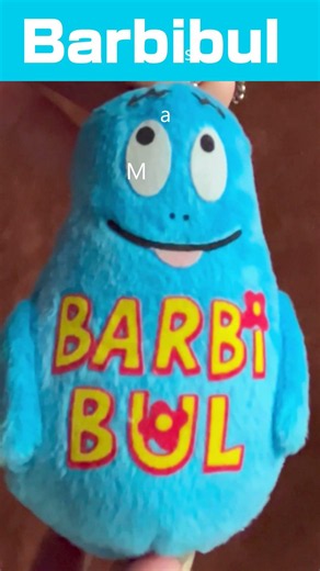バーバピカリ（Barbibul / バービブル）マスコットキーホルダー【昭和平成レトログッズ】