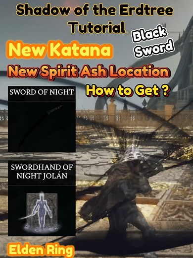 Elden Ring Sword of Night & Jolan Swordhand Guide