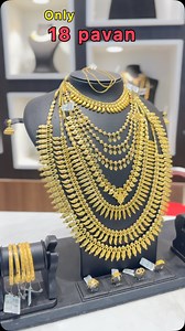 1.3K views · 735 reactions | Here our lateast 18pavan wedding set are on available for just 2% making charge | Rajadhani Gold & Diamonds | Facebook