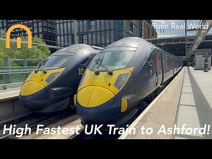 Fastest UK Train to Ashford! - Class 395 Javelin