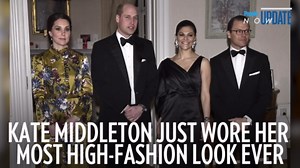 Kate Middleton Just Wore Her Most High-Fashion Look Ever and We Are Not Sure What to Think