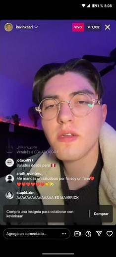 Kevin kaarl habla sobre colaboración con Ed Maverick