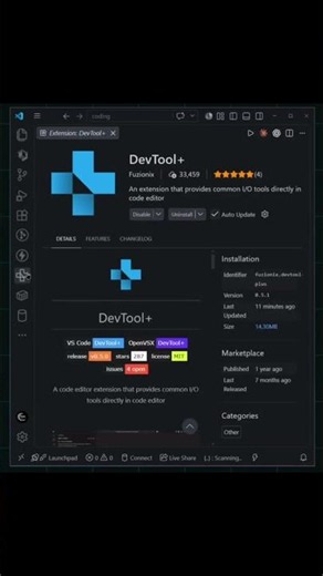 Useful VS Code Extension #vscode #programming #python #coding #webdevelopment #html #javascript #css