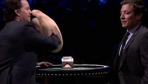 Jimmy Fallon & Mark Wahlberg Play 'Slapjack' On The Tonight Show