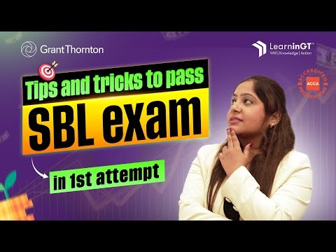 How to clear ACCA SBL paper in 1st attempt🔥 || Full exam strategy explained