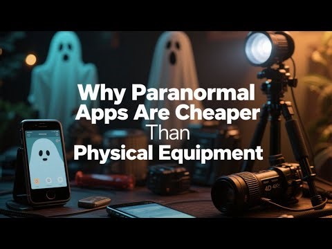 Why Paranormal Apps Are Cheaper Than Physical Equipment