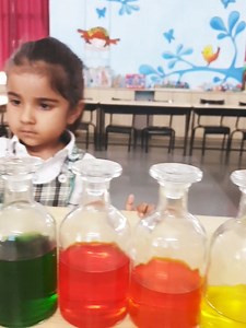 1.1K views · 29 reactions | Glass Bottle Xylophone : Prep 1 Prep 1 students had an exciting time creating their own music using the Glass Bottle Xylophone! By filling the bottles with different amounts of water, they discovered how tapping each one made unique sounds. As they tapped the bottles, sound waves danced through the air, filling the classroom with melodious tunes! It was a fun and creative way to explore sound and music! | Delhi Public School Raj Nagar (DPS RajNagar) | Facebook