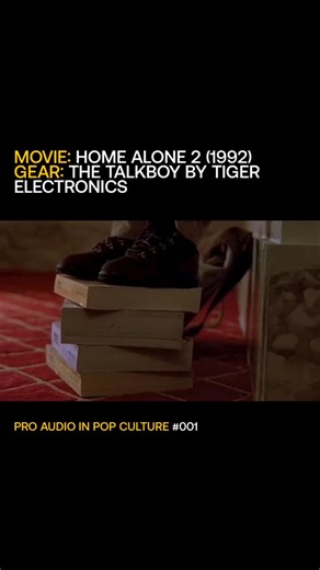 Loopcloud on Instagram: "Pro Audio in Pop Culture!📽️🍿 Home Alone 2 (1992) - Kevin McCallister uses a Talkboy, a handheld tape recorder, to manipulate audio. He plays back recordings to fool hotel staff into thinking his father is with him, and later he uses the device to intimidate the burglars, giving him an upper hand in his booby-trapped house. The Talkboy The Talkboy, a line of handheld voice recorders by Tiger Electronics, became popular in the 1990s as a promotional tie-in for Home Alone
