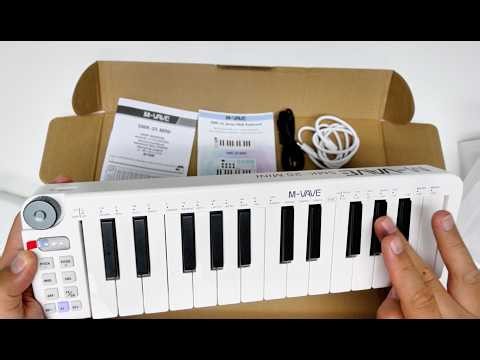 Ultimate Wireless MIDI Keyboard? 🎹 M-VAVE 25-Key Mini Keyboard Review!