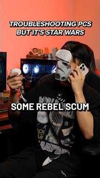 Troubleshooting PCs but its Star Wars