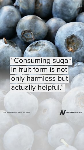 If you compare the effects of a diet restricting fructose from both added sugars and fruits to one that restricts fructose only from added sugars, the diet that kept the fruit did better. People lost more weight even with the extra fruit than those whose diet restricted all fructose. Negative health effects of fructose were limited to industrial fructose, meaning table sugar and high fructose corn syrup. Mounting evidence suggests that, in large enough amounts, added fructose in the form of tabl