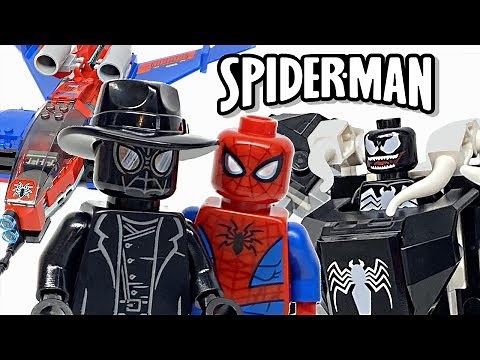 LEGO Spider-Man Spiderjet vs. Venom Mech review! 2020 set 76150!