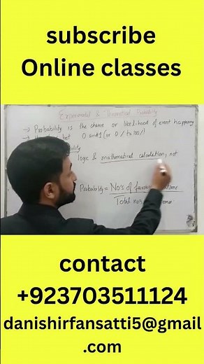 Experimental and Theoretical Probability | Probability Made Simple #Shorts