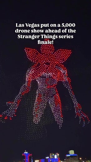 We even had a surprise guest! Can you guess who? @strangerthingstv Thank you @netflix for the invite!! THIS UNFORGETTABLE!!!!! #netflix #strangerthings #drone #lasvegas #tvshow