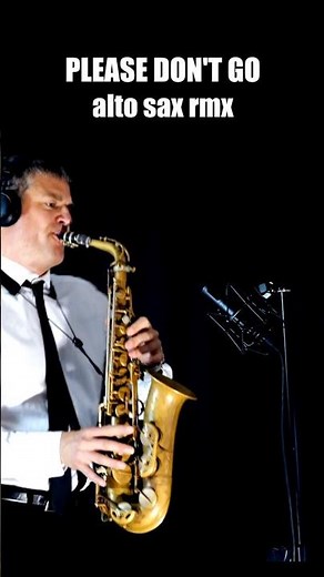 PLEASE DON'T GO - sax solo extract #altosax #saxophone