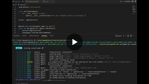 #ai #voiceassistant #livekit #opensource #webrtc #realtime #developers #innovation | Kavin Kumar