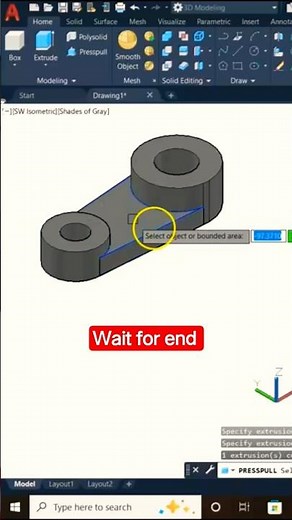 Autocad drawing mechanical | Autocad 2d 3d tutorial for beginners | #autocad #viral #shorts