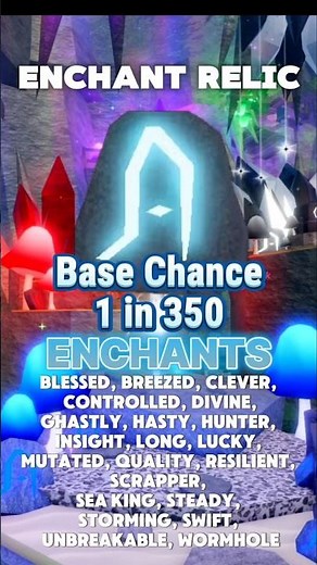 every enchant relic explained in fisch #fisch #roblox #gaming #guide #viral