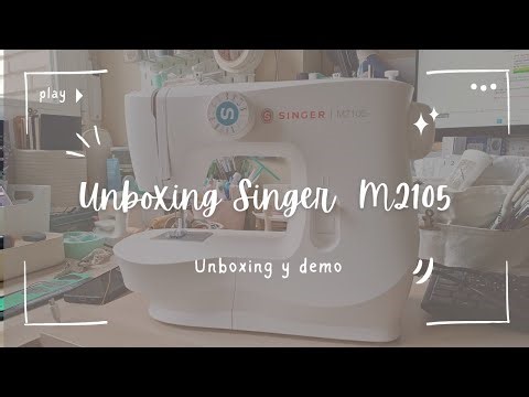 UNBOXING 📦 Singer M2105 | ¿Máquina Ideal para NO Expertos?