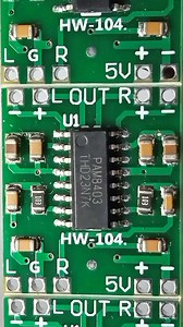 1.2K views · 2.2K reactions | Learn about IC Audio Amplifier PAM8403 by understanding its datasheet. Here are the specifications, pinout. #IC #Audio #Amplifier #PAM8403 #Datasheet #Specifications #Features #Applications #Audio #Projects #Electronics #mamas | Mamas Yanto | Facebook