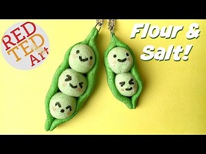 Easy Kawaii Peas in a Pod DIY made from Flour & Salt!!!!