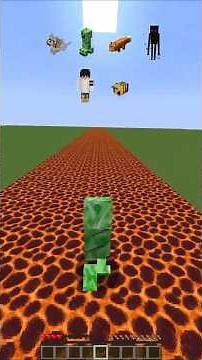 The Strongest Creature Against Magma in Minecraft! #explore #minecraft #minecraft #gaming #viral ...