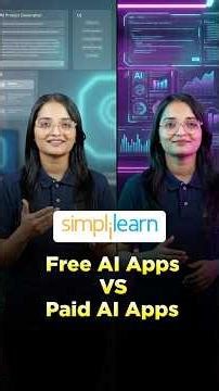 Free vs Paid AI Apps: Which One Is Worth It? | Free vs Paid Explained | #short | #simplilearn