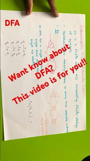 Deterministic Finite Automata | DFA with Example #dfa #deterministic #finiteautomata #learnwithART